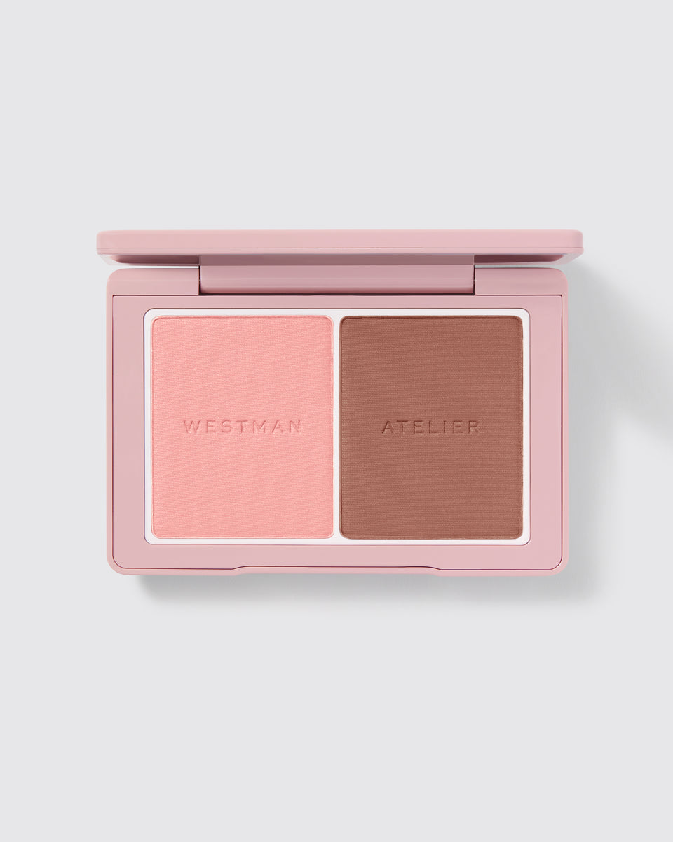Baby Cheeks Powder Blush Duo in Coquette / Mimi by Westman Atelier