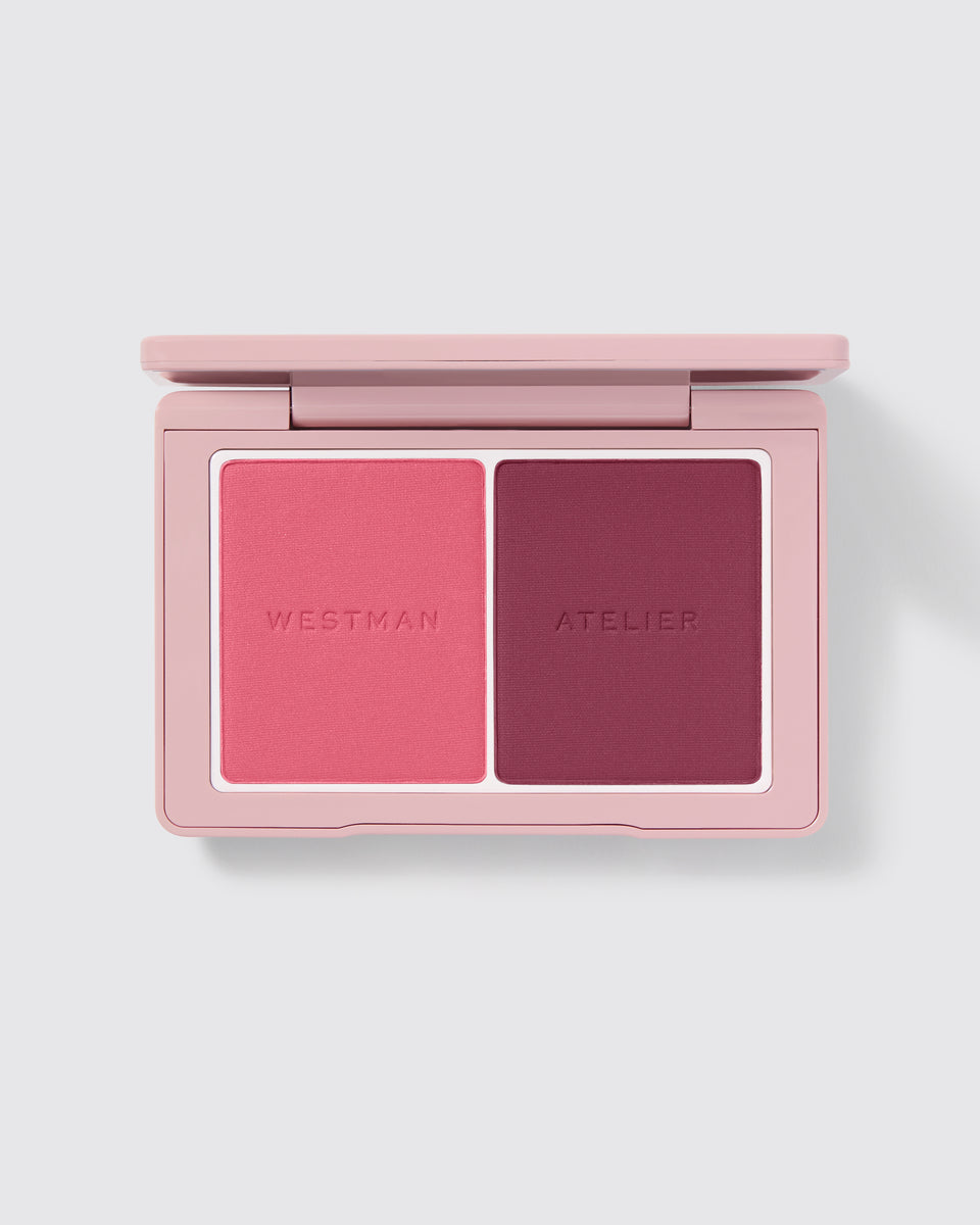Baby Cheeks Powder Blush Duo in Fizz / Jam by Westman Atelier