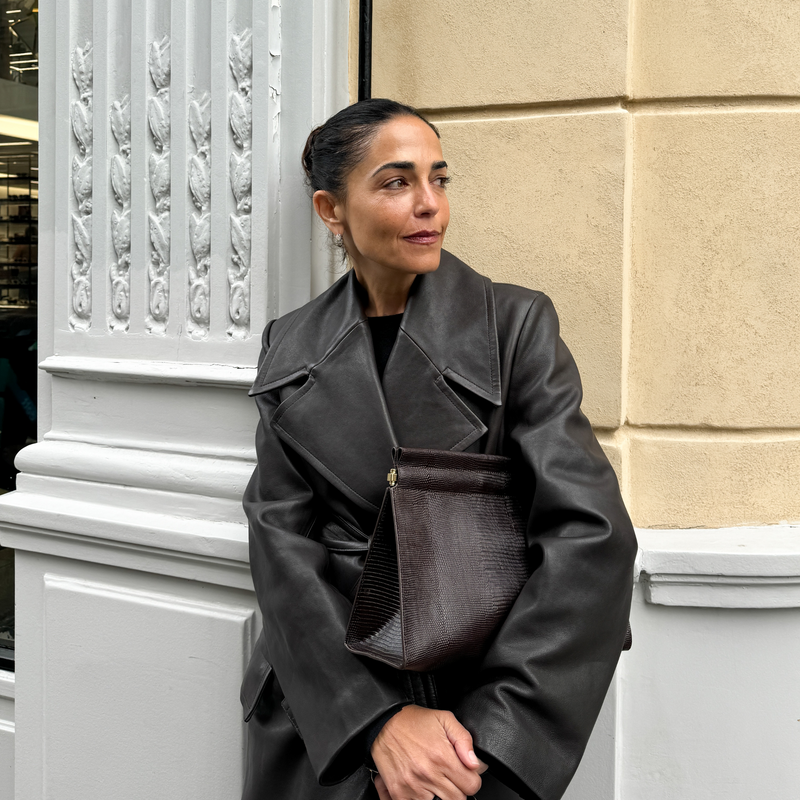 How a French Designer Does the Perfect Lip Tint + Fall Coat