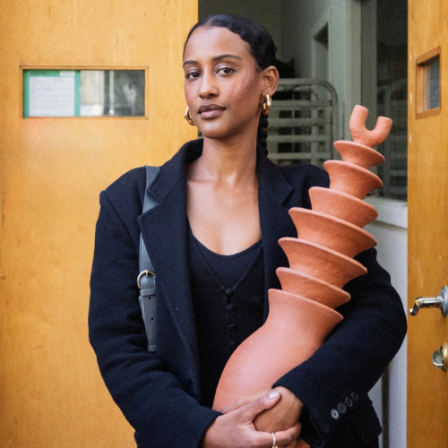 This Ceramic Artist Has a Face-Sculpting Ritual That’s Magic