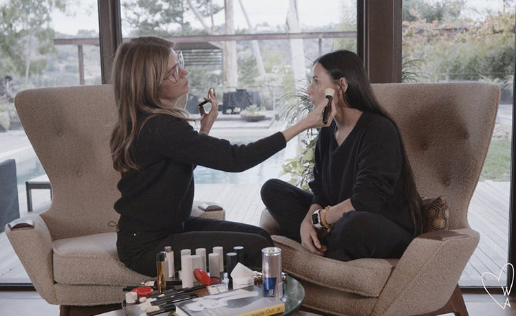Introducing "Makeup & Friends!" Demi Moore Kicks Off Our New Beauty Series with an Epic Tutorial