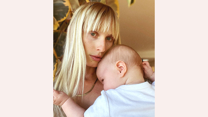 This Makeup Artist & New Mom Has Distractingly Good Skin