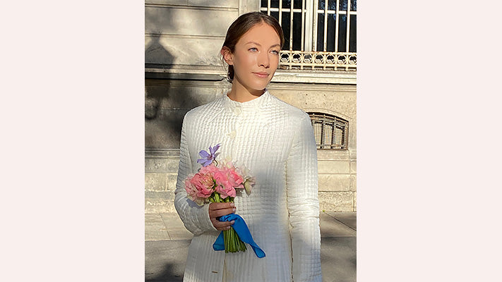 Bride Sofia Nebiolo planned her wedding day makeup with Westman Atelier's Beauty Concierge service.