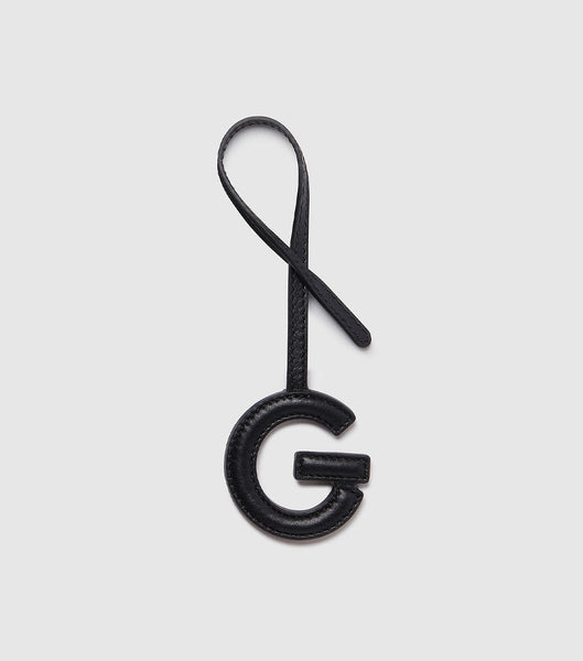 Alphabet Charm in Black