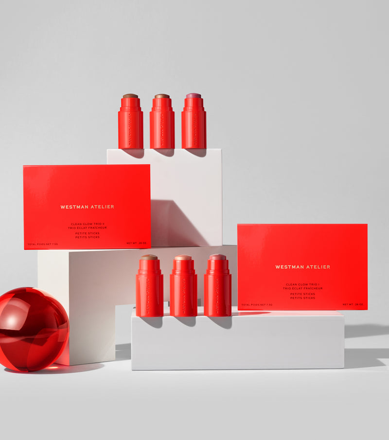 Clean Glow Trio Petite Sticks Westman Atelier