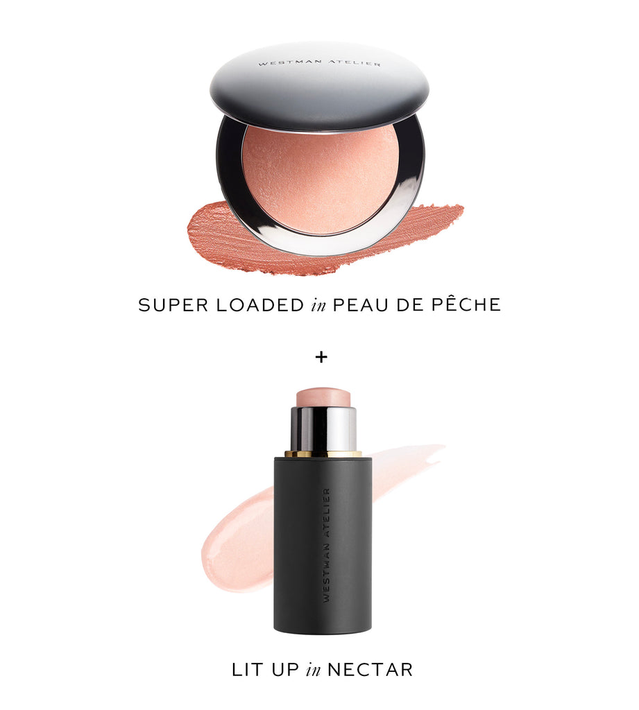 Lit Loaded How to Layer Lit Up Highlight Stick + Super Loaded Tinted Highlight ...