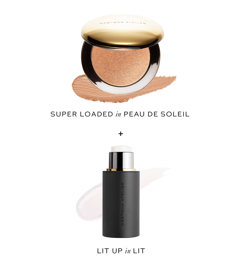 Lit Loaded How to Layer Lit Up Highlight Stick + Super Loaded Tinted Highlight ...