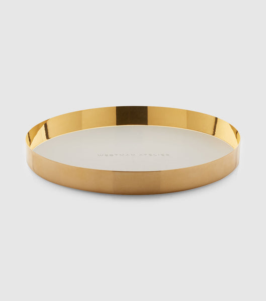 Guld Plattan Vanity Tray in Light Grey by Westman Atelier | Westman Atelier Guld Plattan Vanity Tray in Light Grey by Westman Atelier | Westman Atelier