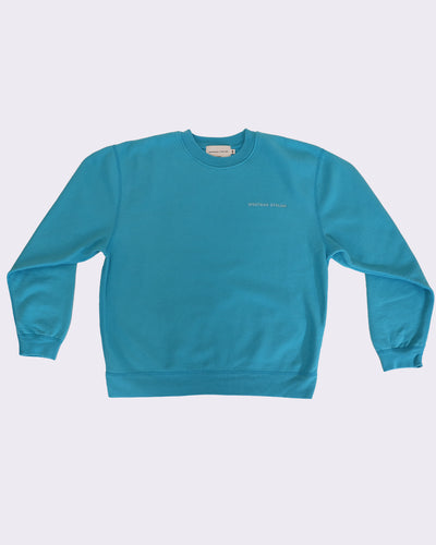 The Crewneck - Turquoise