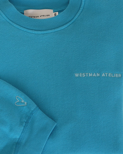 The Crewneck - Turquoise