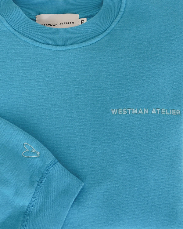 The Crewneck - Turquoise