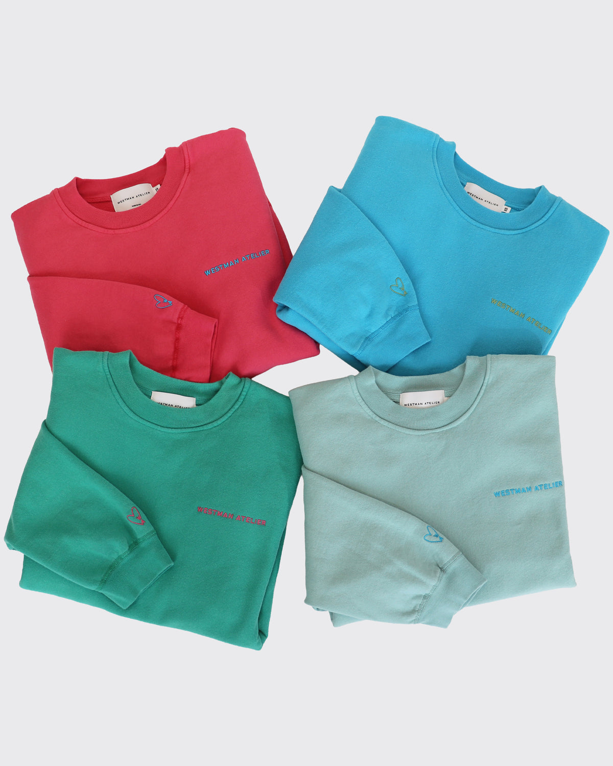 The Crewneck - Light Blue