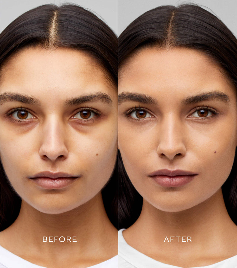 Westman Atelier Vital Skin Foundation Stick Atelier IV Before and After