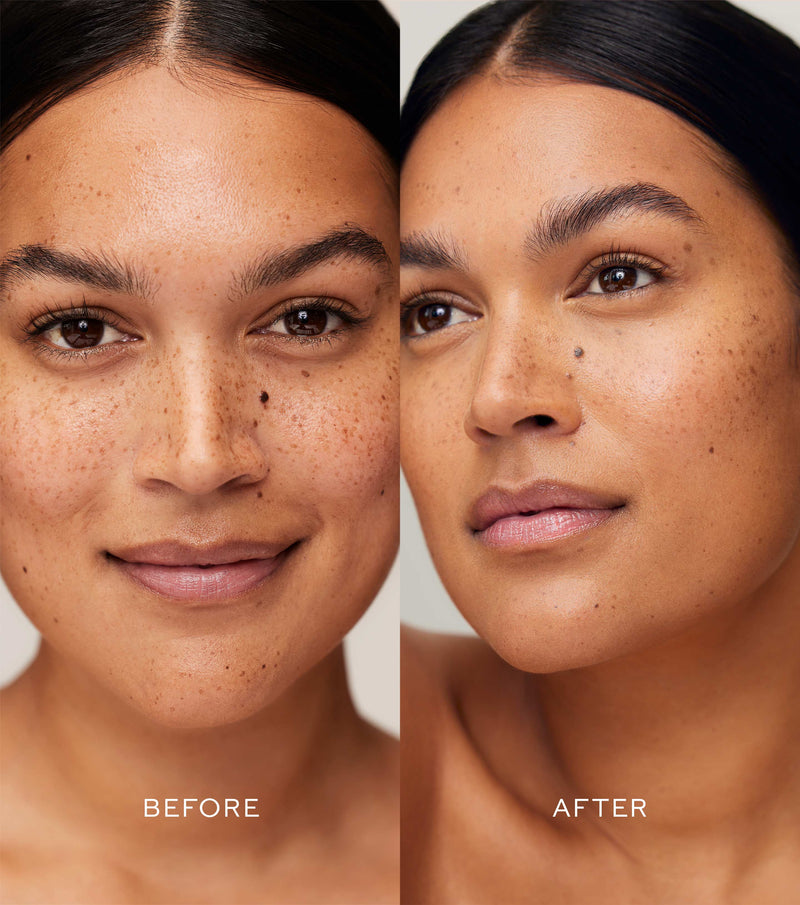 Westman Atelier Vital Skin Foundation Stick Atelier X Before and After